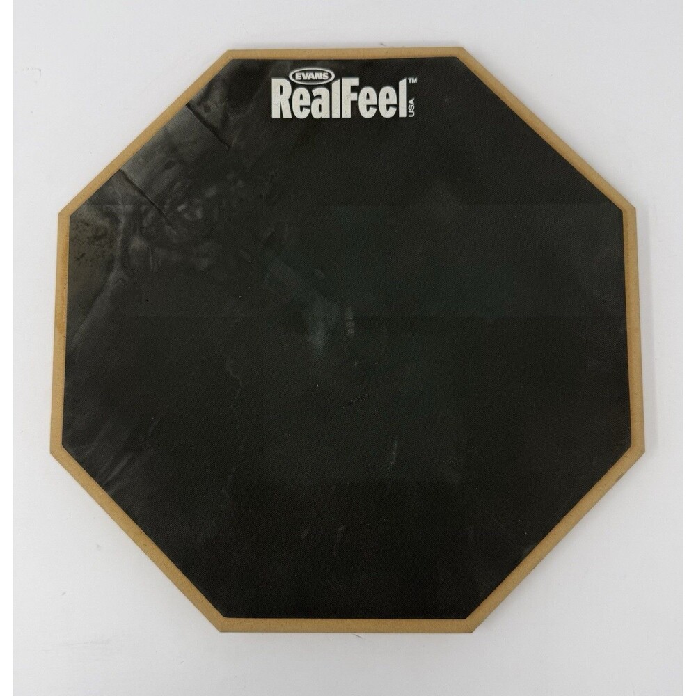 Evans RealFeel Single-sided Practice Drum Pad - 12-inch